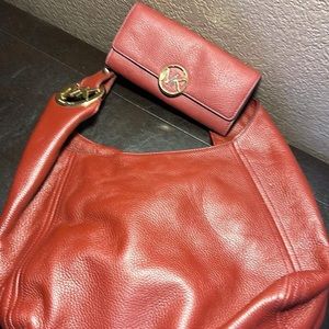 Michael Kors Bag & Wallet Set.